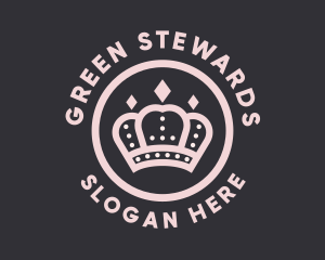 Queen Diamond Crown  logo design