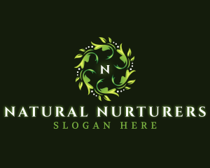 Natural Leaf Herb logo design