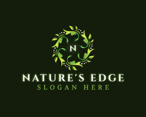 Natural Leaf Herb logo design