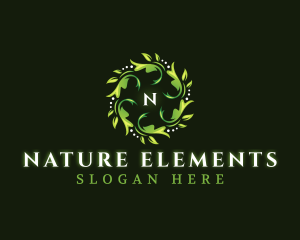 Natural Leaf Herb logo design