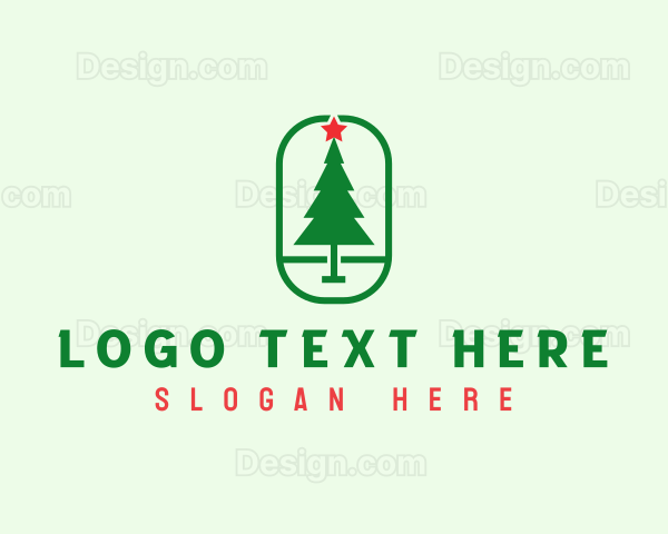 Christmas Tree Xmas Logo