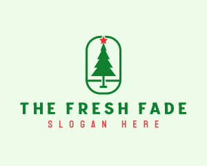 Christmas Tree Xmas logo design