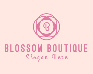 Feminine Floral Fashion Boutique logo design