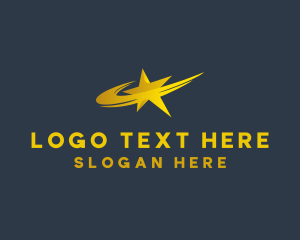 Golden Star Swoosh logo