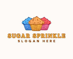 Cup Cake Sweet Dessert logo