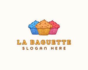 Cupcake Sweet Dessert logo