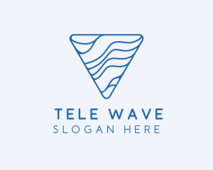 Wave Technology Business logo design