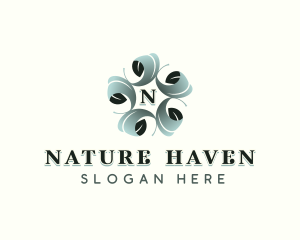 Natural Leaf Garden logo design