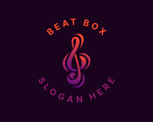 Music Note Clef  logo