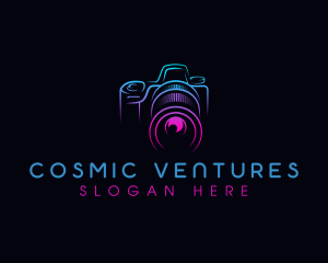 Camera Photographer Lens logo design