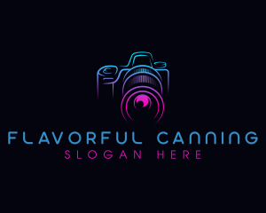 Camera Photographer Lens logo design