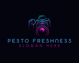 Camera Photographer Lens logo design