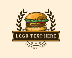 Food Snack Burger Logo