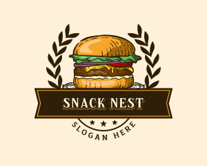 Food Snack Burger logo