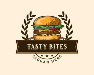 Food Snack Burger logo design