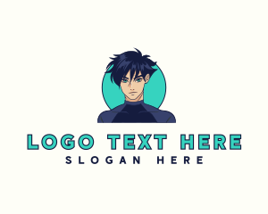 Anime Male Avatar logo