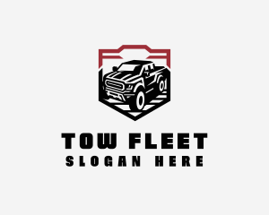 Farm Truck Vehicle logo design