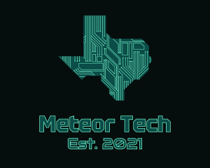 Texas Circuit Tech logo design