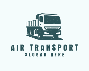 Mining Transport Truck  logo design