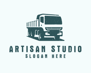 Mining Transport Truck  logo design