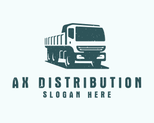 Mining Transport Truck  logo design