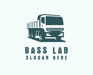 Mining Transport Truck  logo design