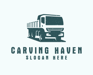 Mining Transport Truck  logo design