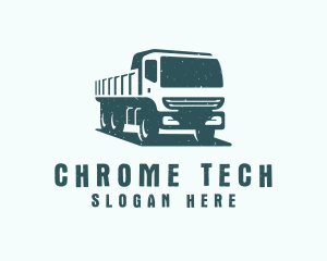 Mining Transport Truck  logo design