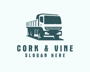 Mining Transport Truck  logo design