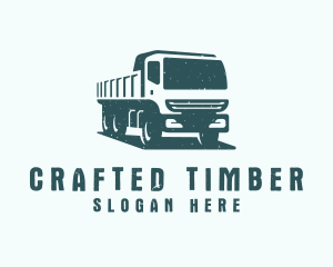 Mining Transport Truck  logo design