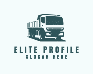 Mining Transport Truck  logo design