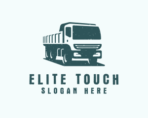 Mining Transport Truck  logo design