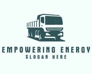 Mining Transport Truck  logo design