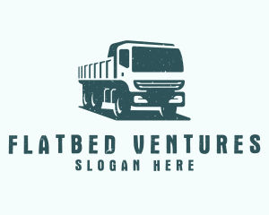 Mining Transport Truck  logo design