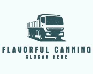 Mining Transport Truck  logo design