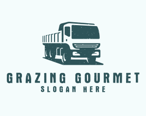 Mining Transport Truck  logo design