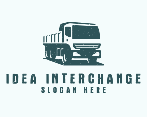 Mining Transport Truck  logo design