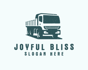 Mining Transport Truck  logo design