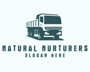 Mining Transport Truck  logo design