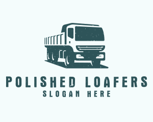 Mining Transport Truck  logo design