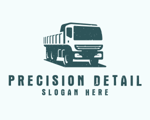 Mining Transport Truck  logo design