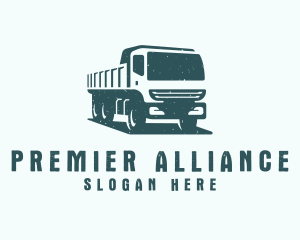 Mining Transport Truck  logo design