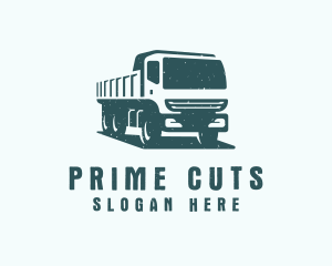 Mining Transport Truck  logo design