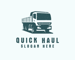 Mining Transport Truck  logo design