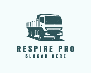 Mining Transport Truck  logo design