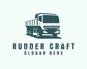 Mining Transport Truck  logo design