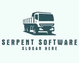 Mining Transport Truck  logo design