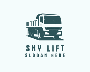 Mining Transport Truck  logo design