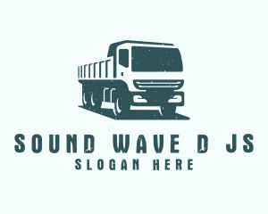 Mining Transport Truck  logo design