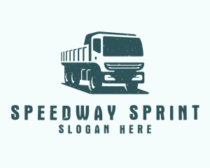 Mining Transport Truck  logo design